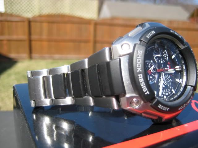 Casio G-Shock MTG MTG-1000-1AJF Chrono Analog Solar black
